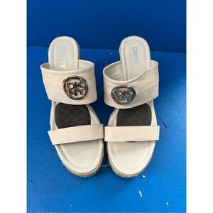 DKNY  Women's Shoes White DKNY Adrian Women's K1275133/HYS-2112/CA#31127 size 9.